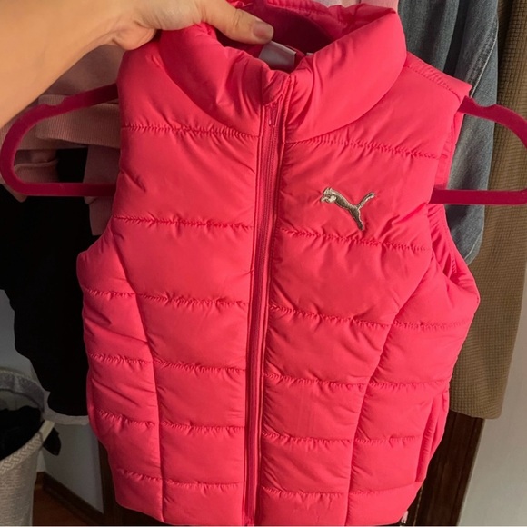 Puma Vibrant Pink Outerwear - Picture 1 of 3